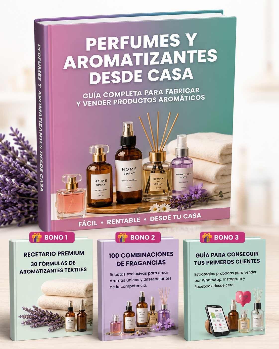 Mis Aromas-Guía completa para fabricar fragancias desde casa+3 Bonos